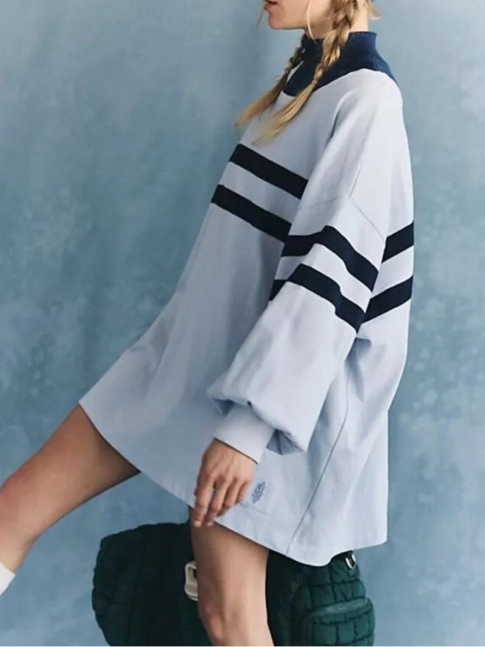 Free People Movement Post Up Layer Oversized Pullover Sweatshirt Size Small - Picture 13 of 14